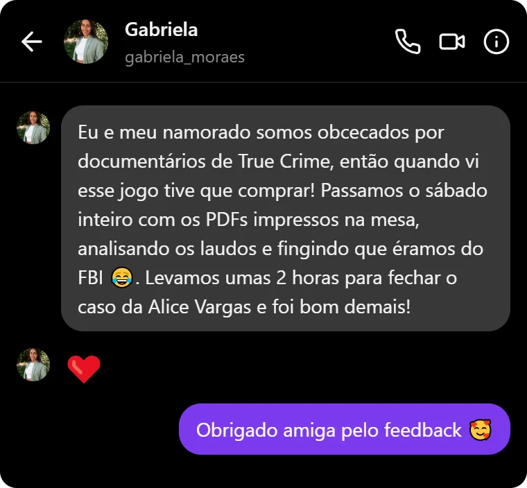 Depoimento 1